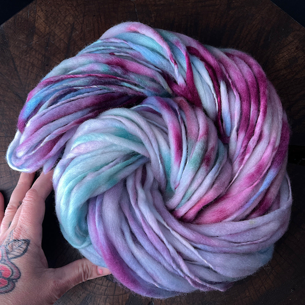 Fluffy yarn set of 3 skeins