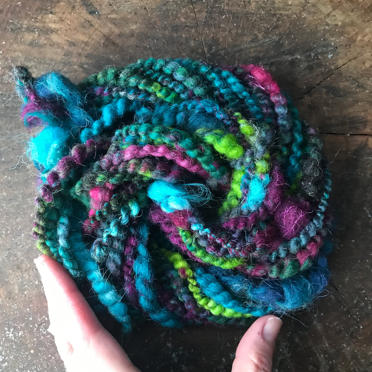 Green  art yarn 35g - Mynoush