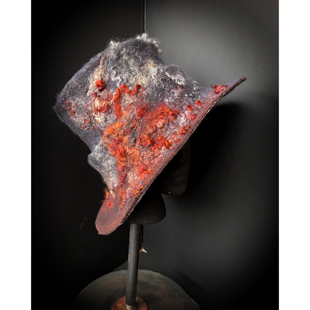 Felted hat- 23.5”