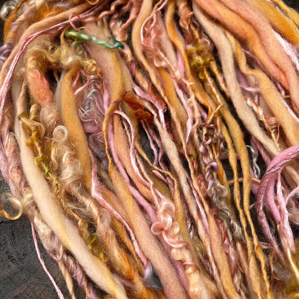 Honey swirls - single art yarn