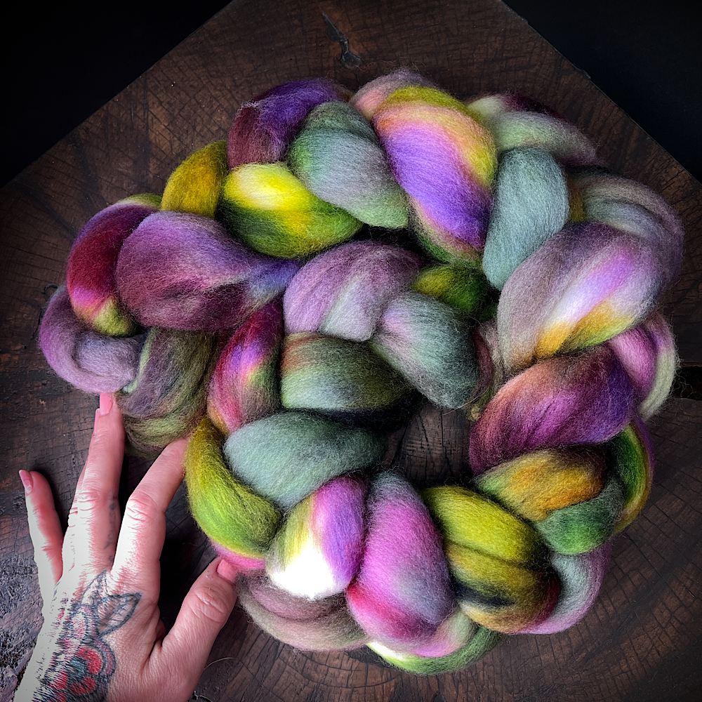 Merino Roving for spinning yarn