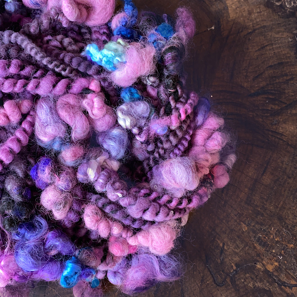 Purple heart Art yarn