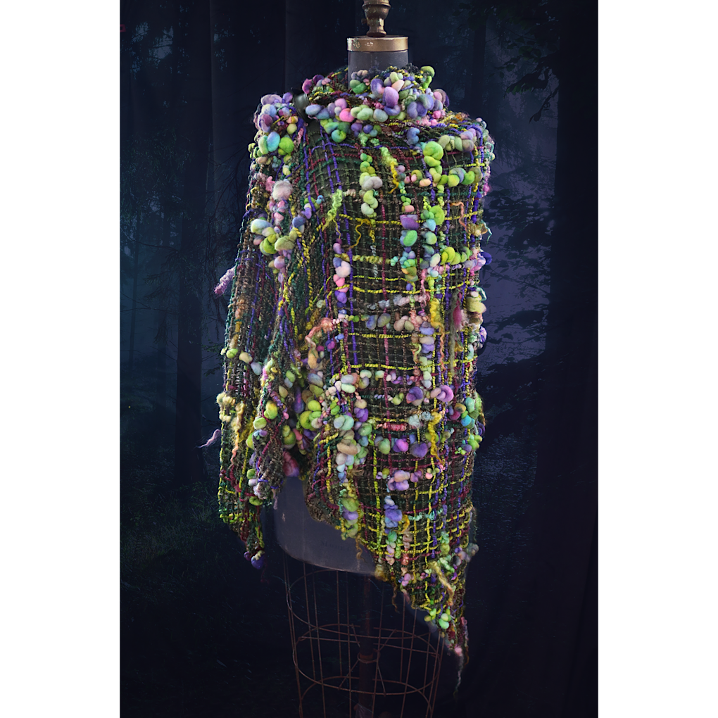 AURA merino silk Shawl