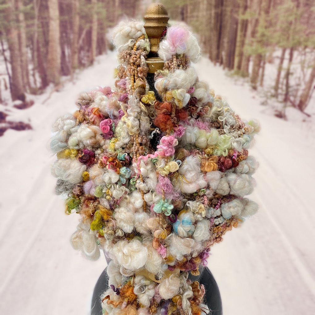 The Golden Rose scarf