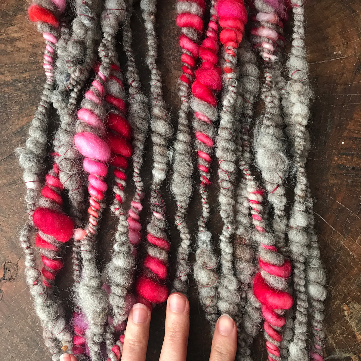 Grey  eco wool yarn 100g - Mynoush