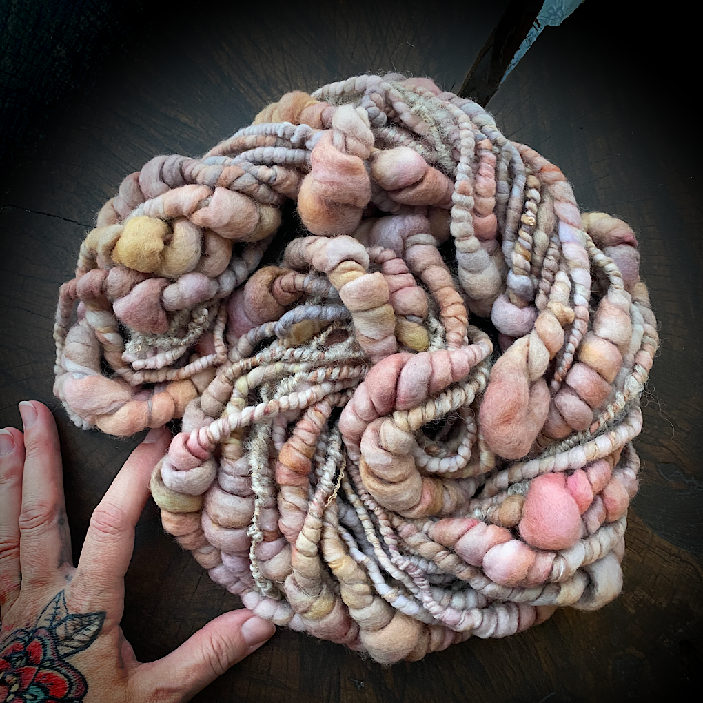 Agathe Super coiled Art yarn