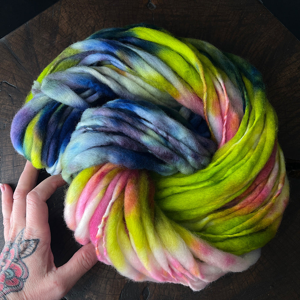 Fluffy yarn set of 3 skeins