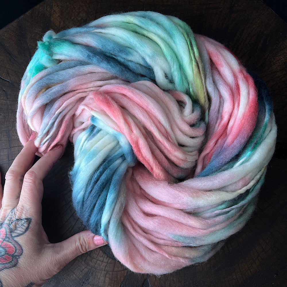 Fluffy yarn set of 3 skeins
