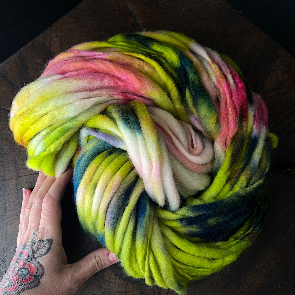 Fluffy yarn set of 3 skeins