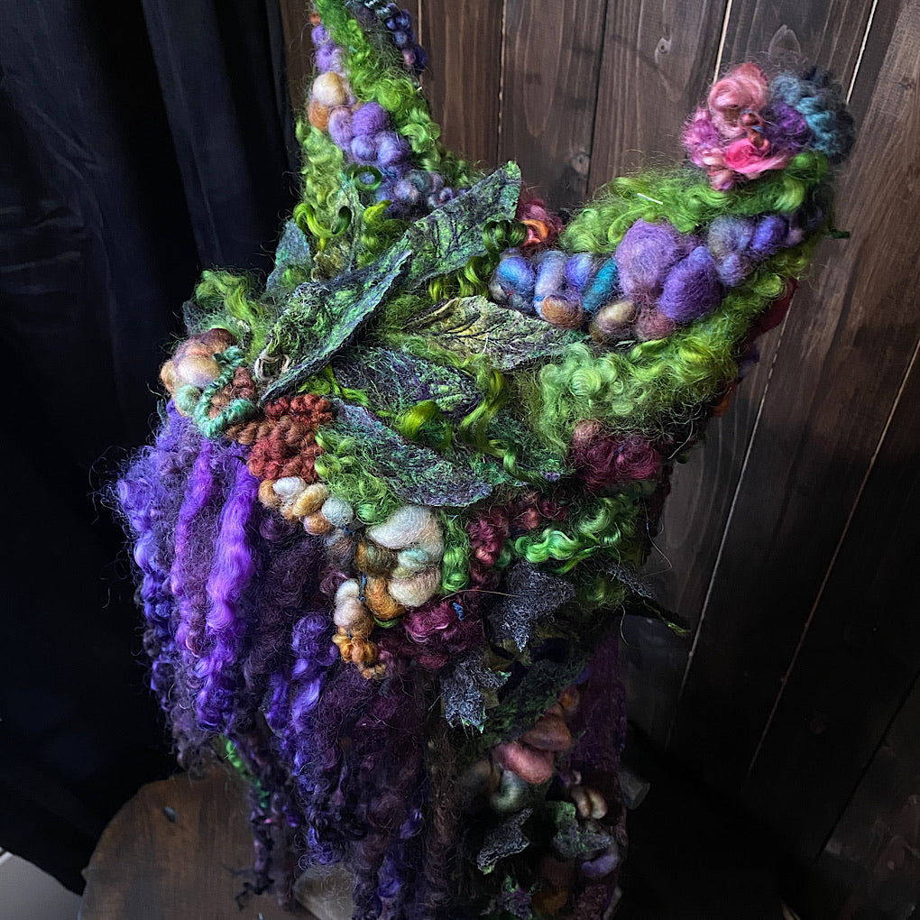 One spell - Felted hood