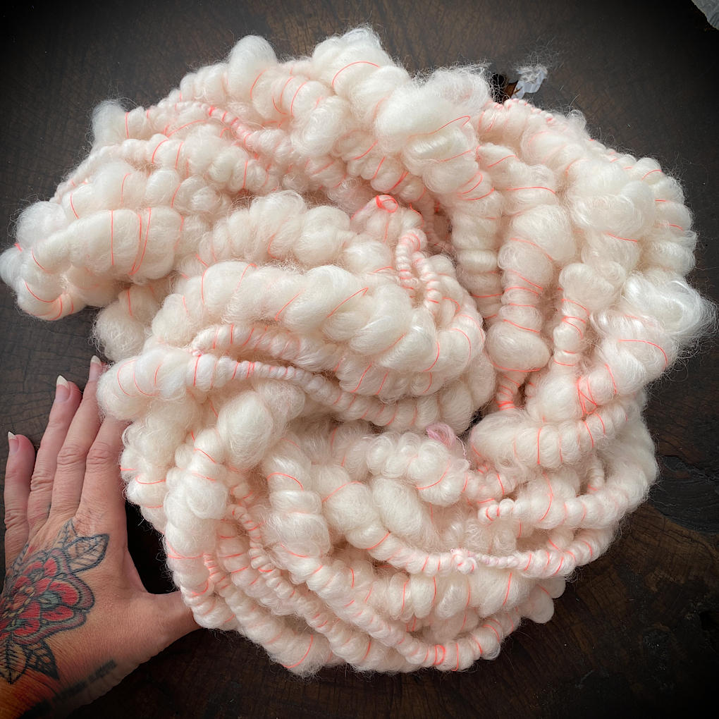 Nimbus Super coiled Art yarn