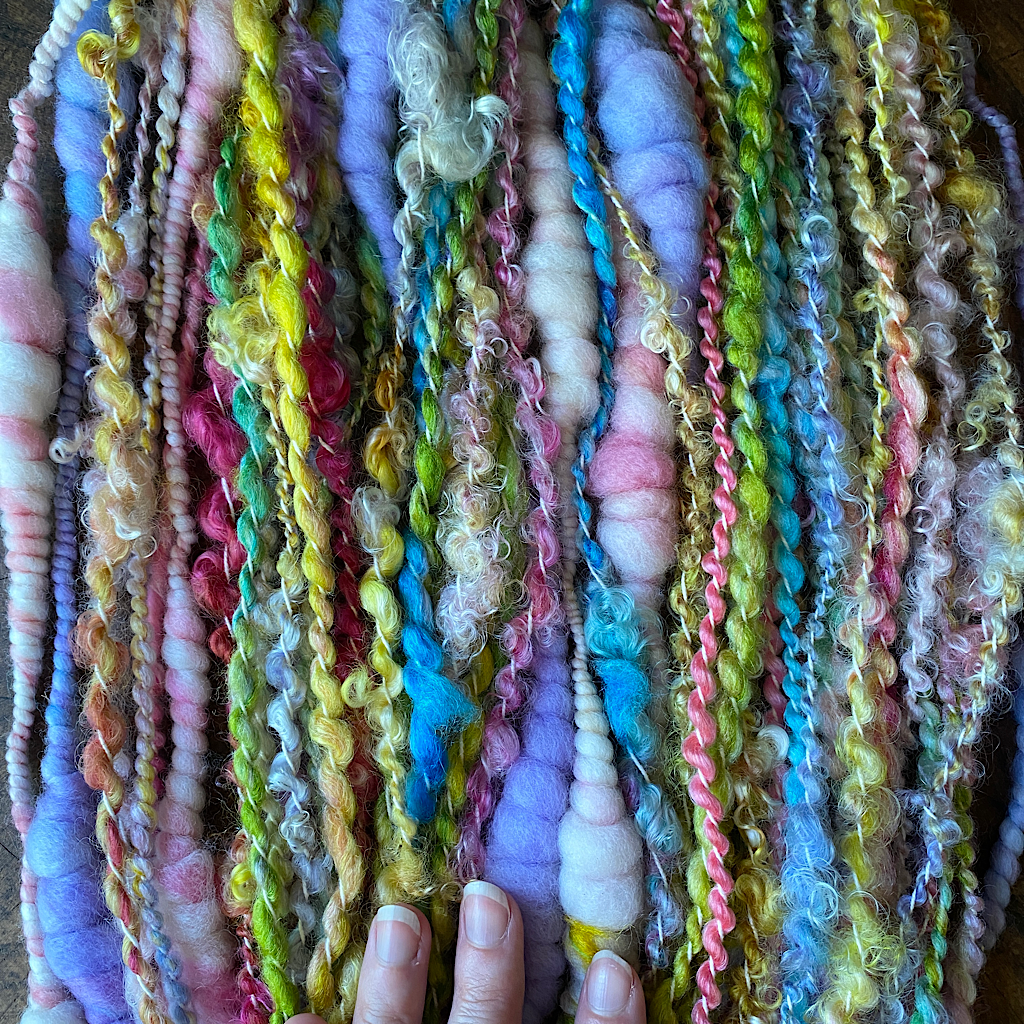 Unicorn mohair silk art yarn