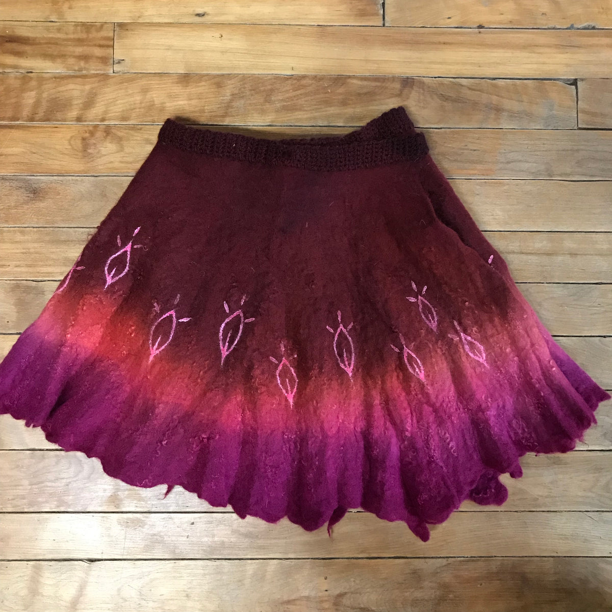 Felted wrap skirt | Jupe en feutre - Mynoush