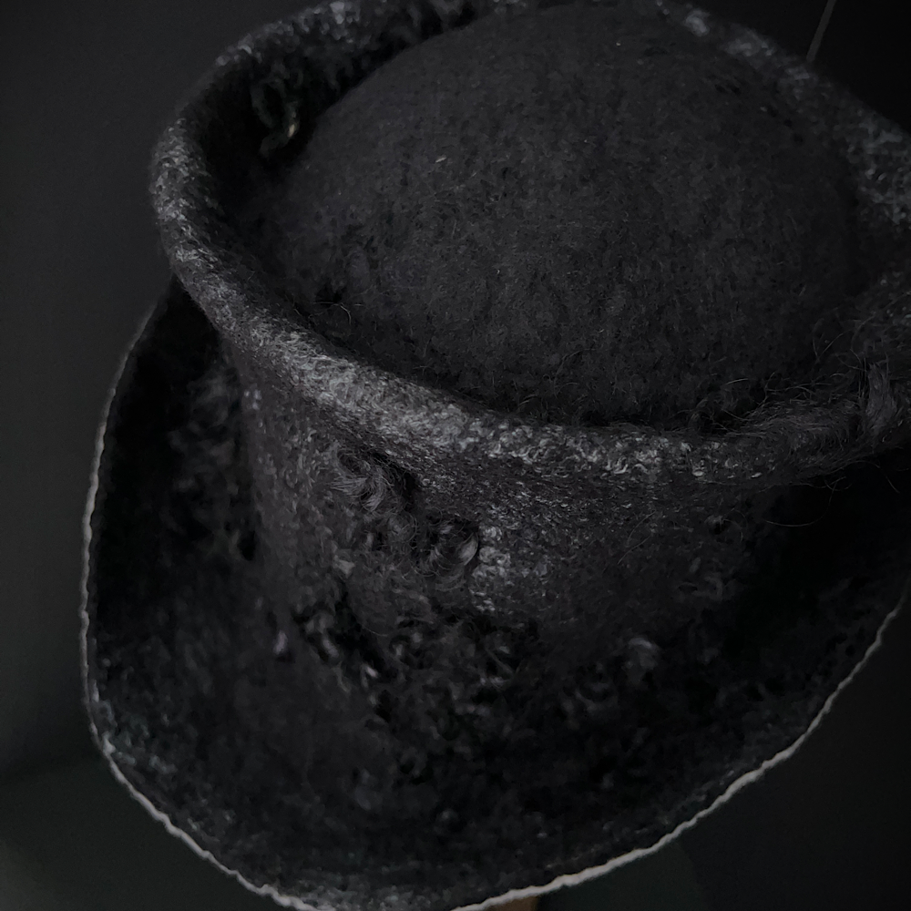 Felted top hat  - 23”