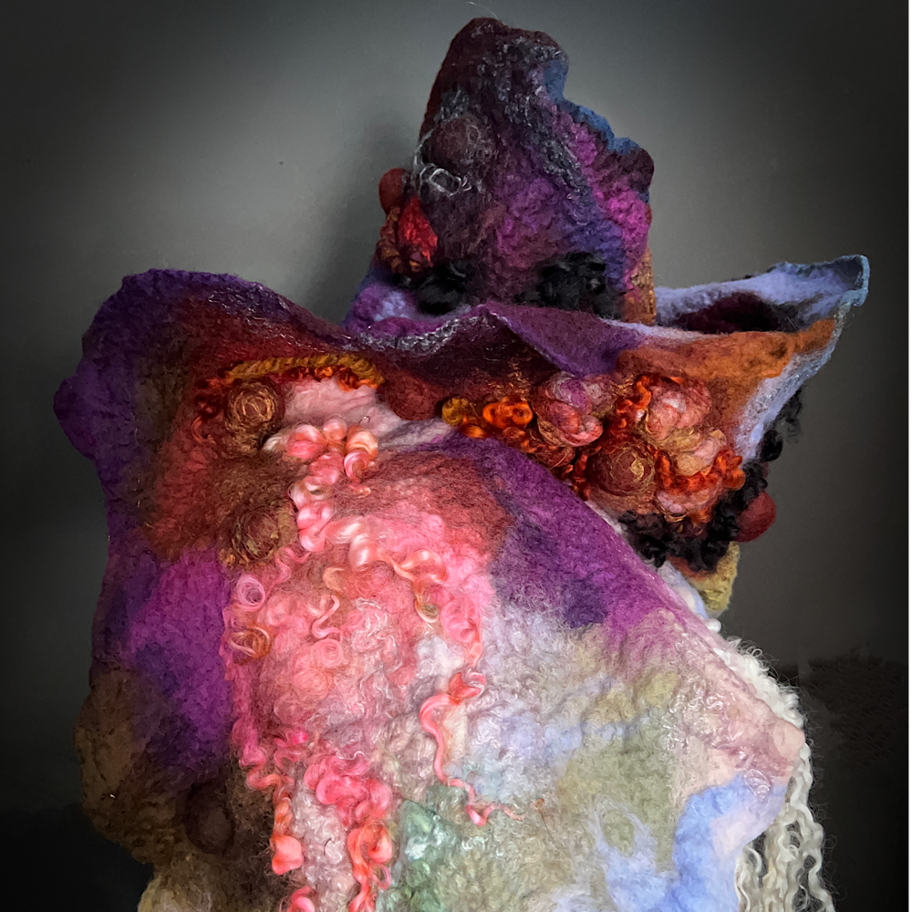 Felted scarf 2023