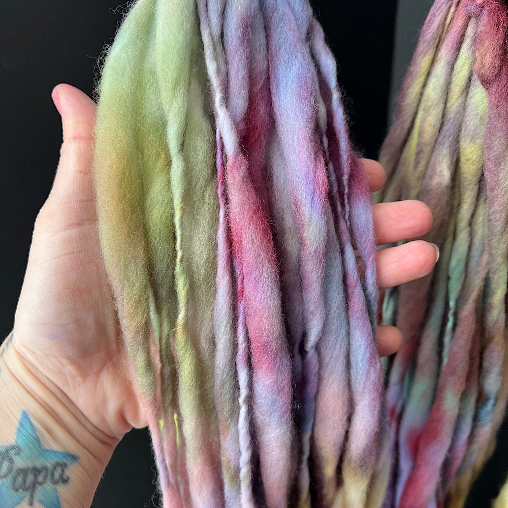 Fluffy yarn set of 3 skeins
