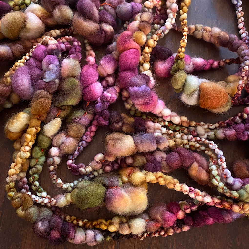 Legend of fall Jumbo boucle art yarn