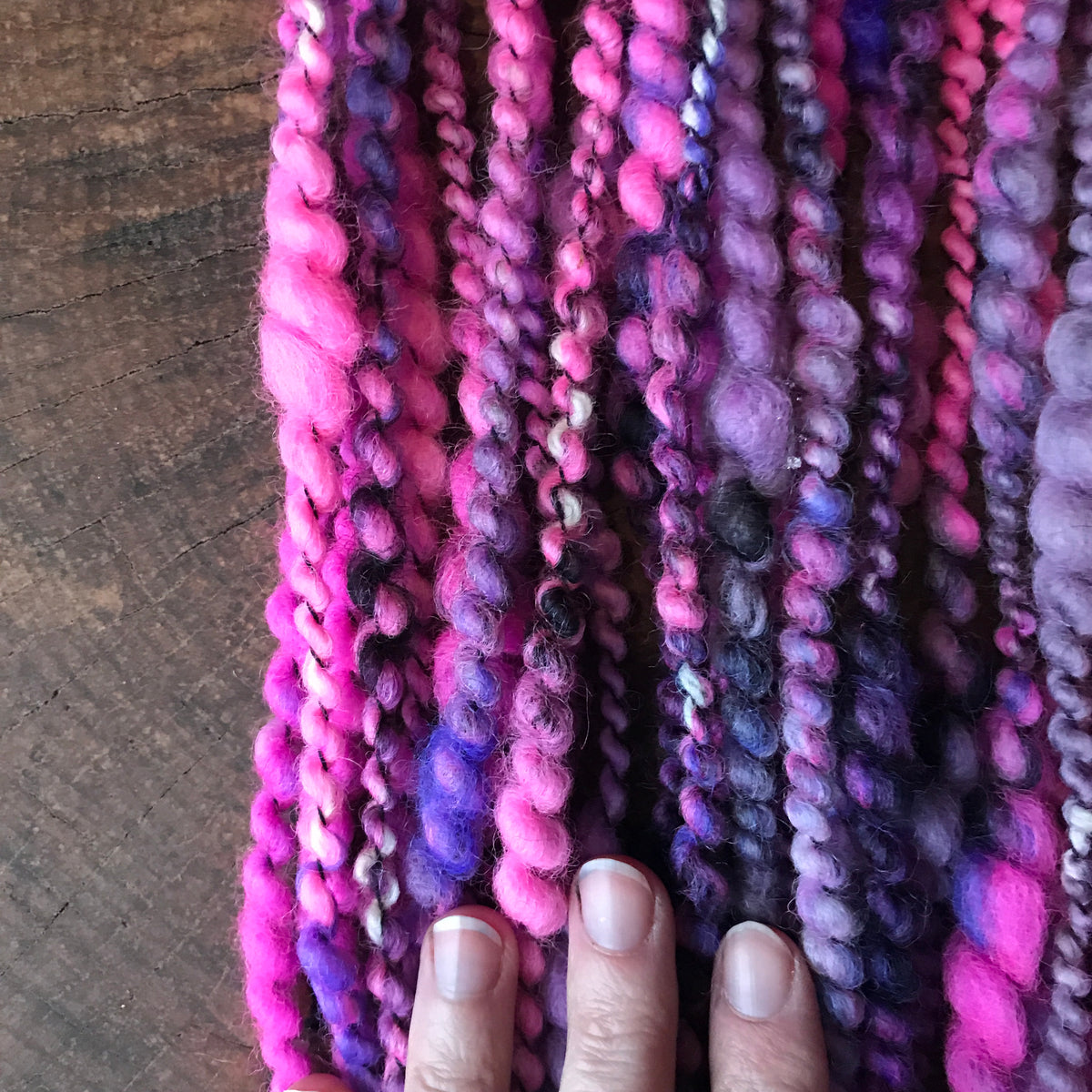 Purple art yarn 100g - Mynoush