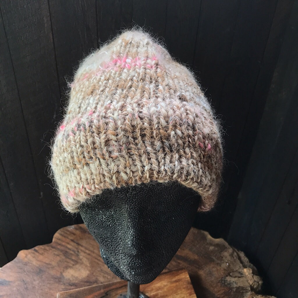 Alpaca mohair beanie