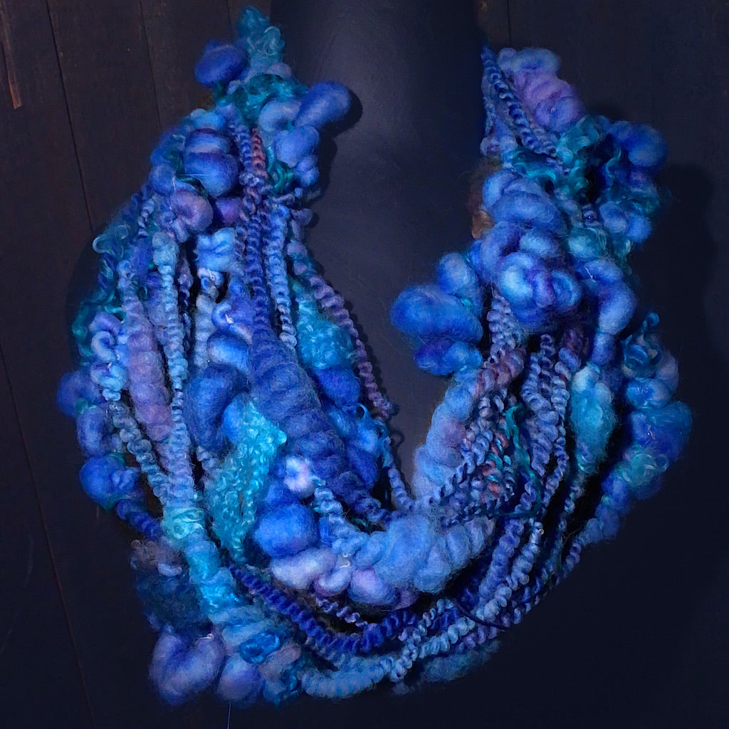 Lady Blue Art yarn