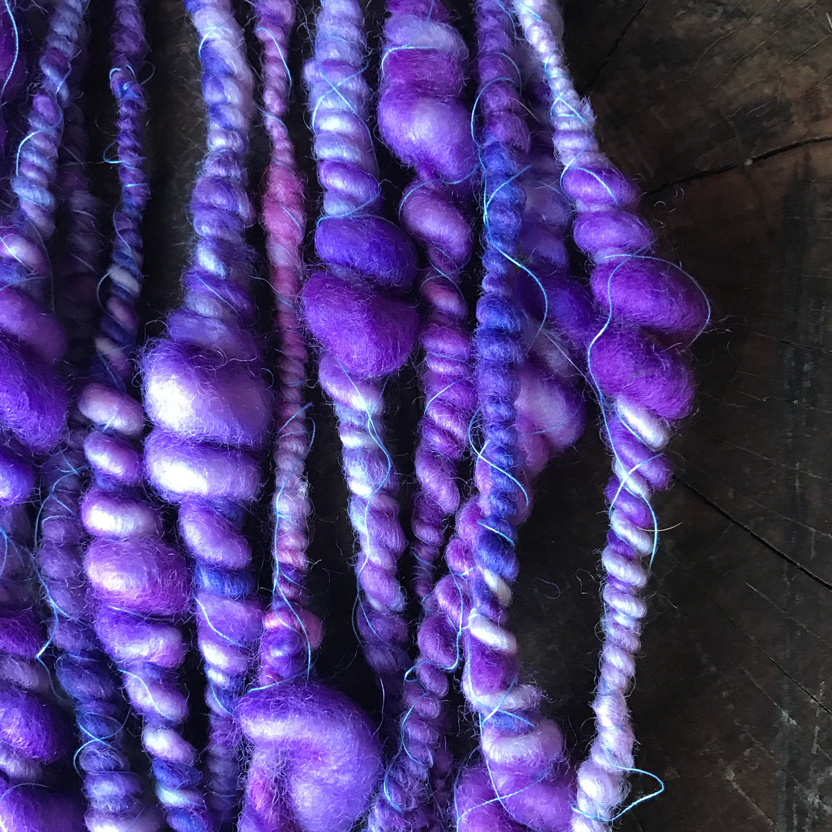 Purple art yarn 100g 13y - Mynoush