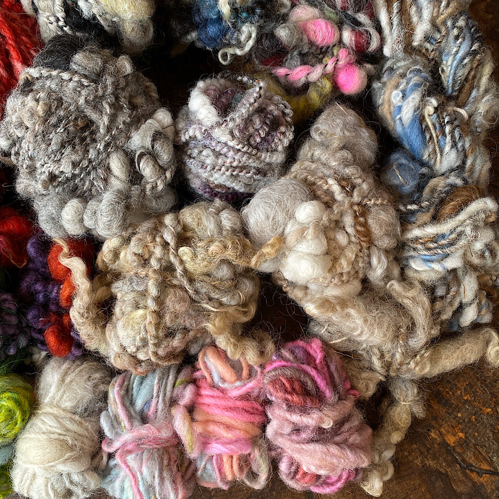 Sale Lot #4 hand spun yarns