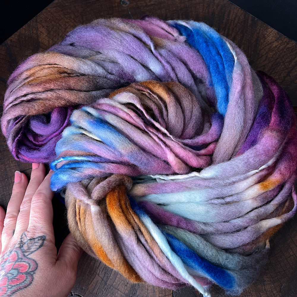 Fluffy yarn set of 3 skeins