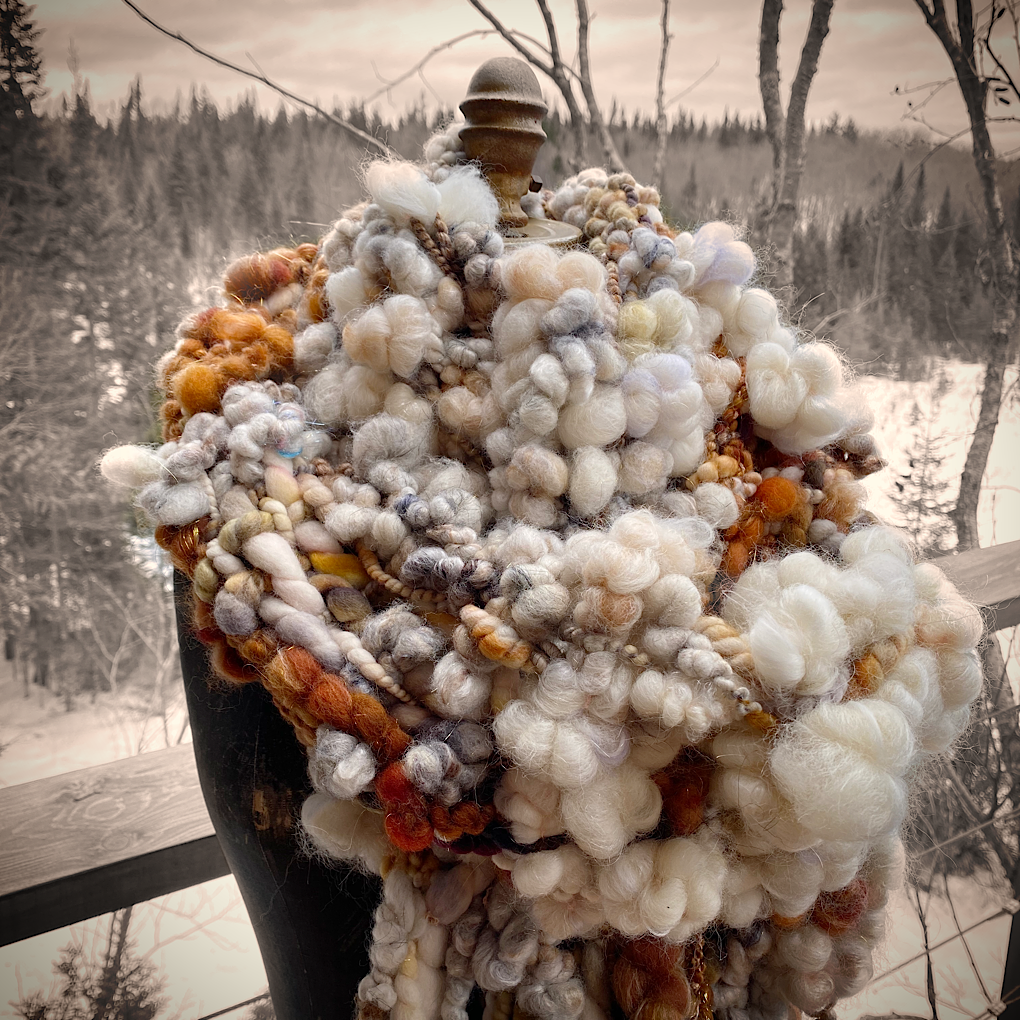 Sucre à la crème - Woven scarf