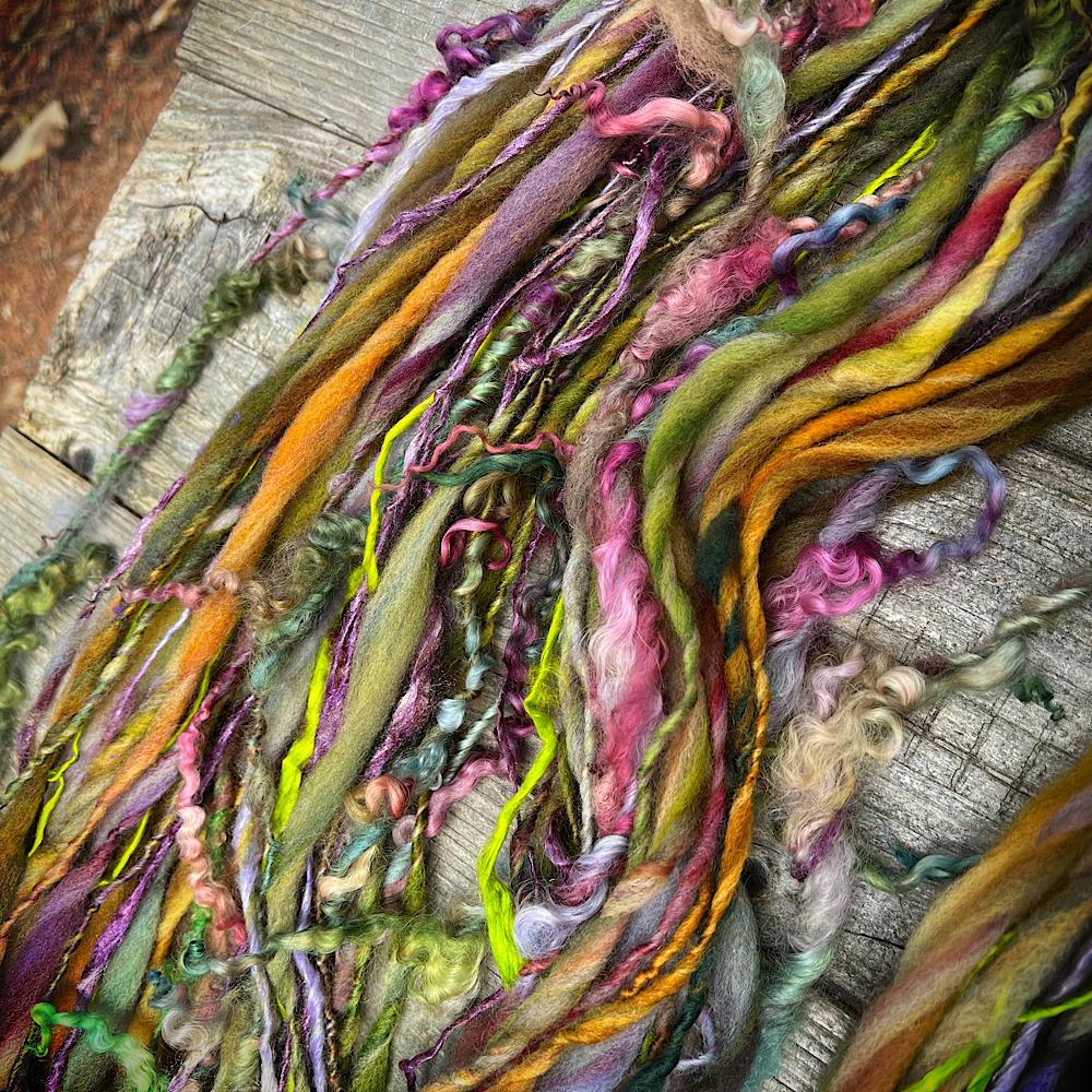 Woodland - single art yarn