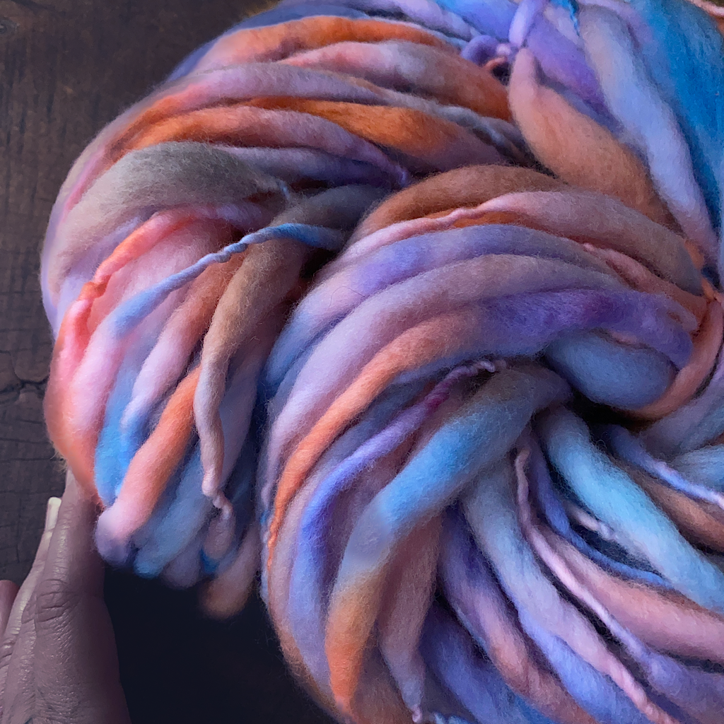 Coucher de soleil merino yarn