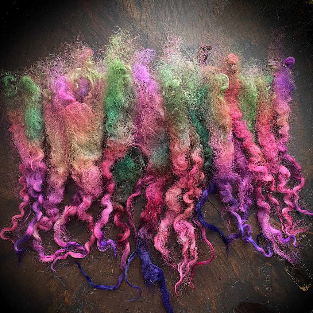 Extra long locks bundle for felters