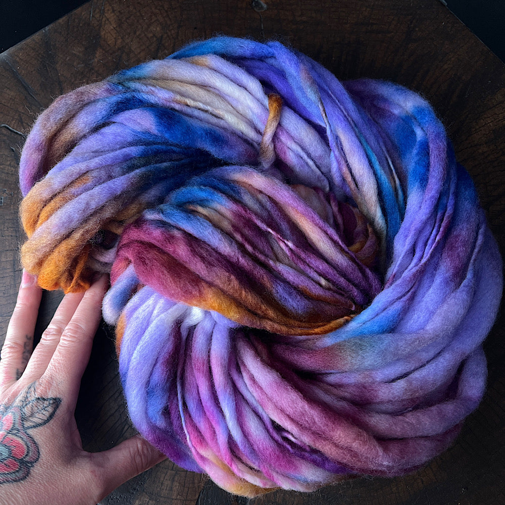 Fluffy yarn set of 3 skeins
