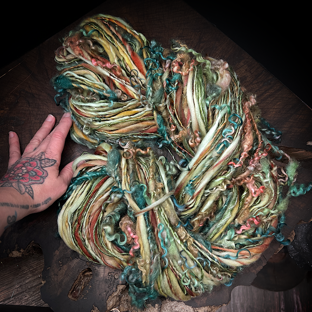 Woodland  single art yarn