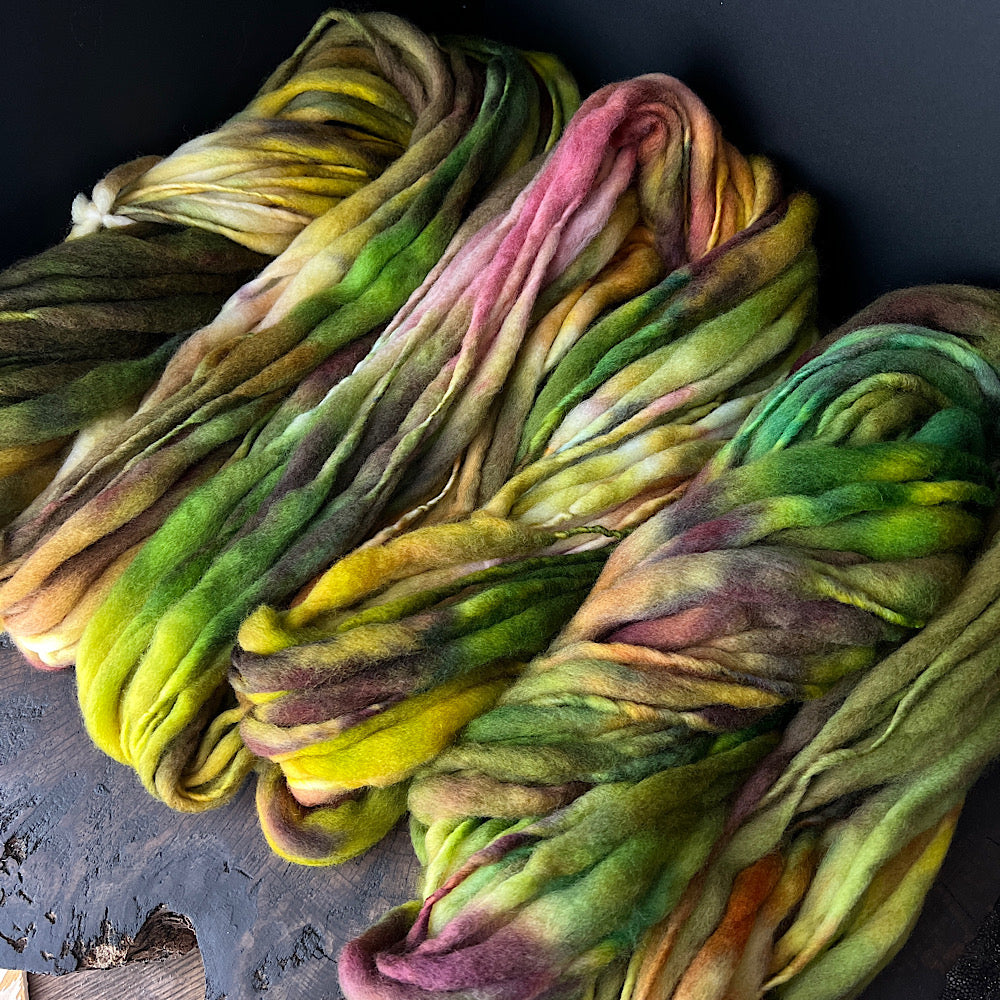 Fluffy yarn set of 3 skeins