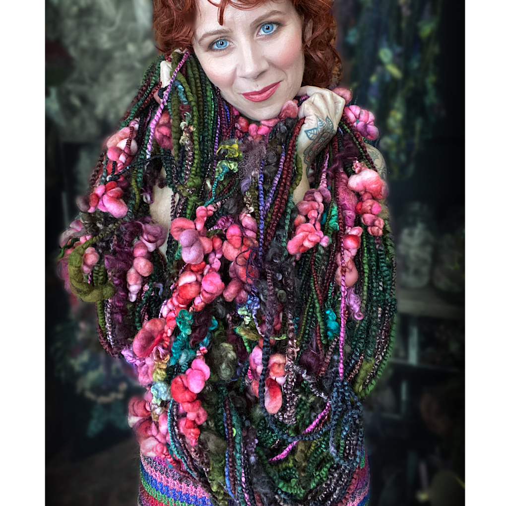 CUSTOM KISS FROM A ROSE   Signature Art yarn