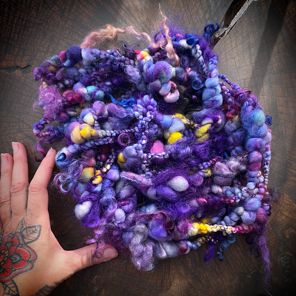 Pensée Jumbo boucle Art yarn