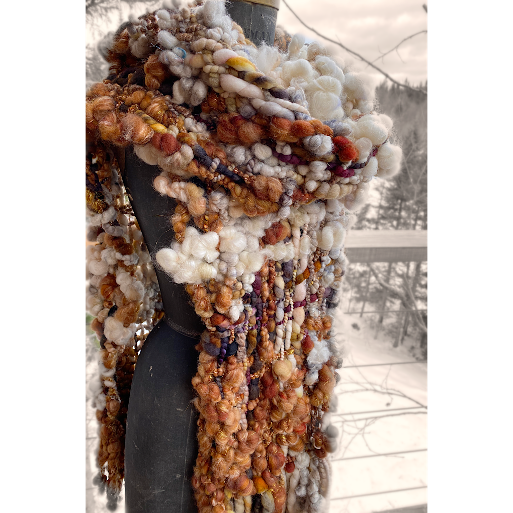 Sucre à la crème - Woven scarf