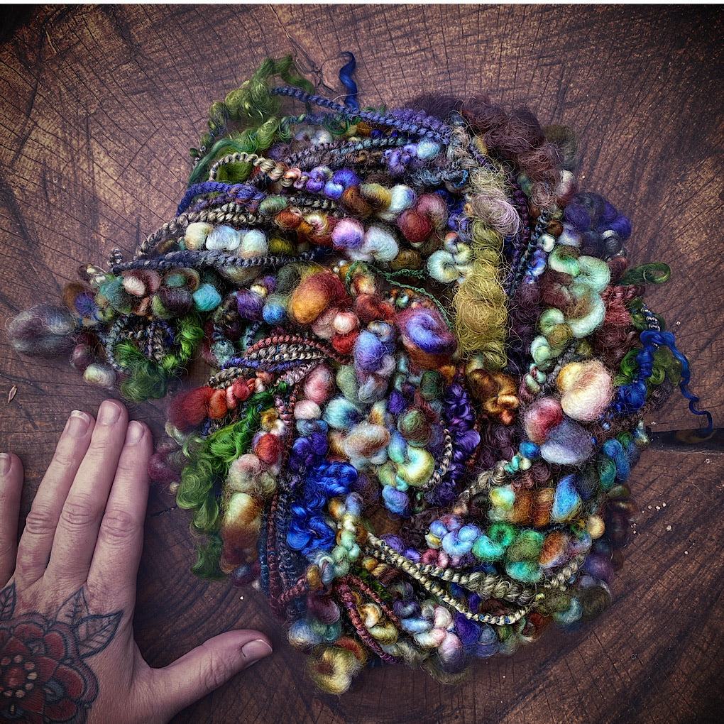 Crépuscule 2 Silk art yarn