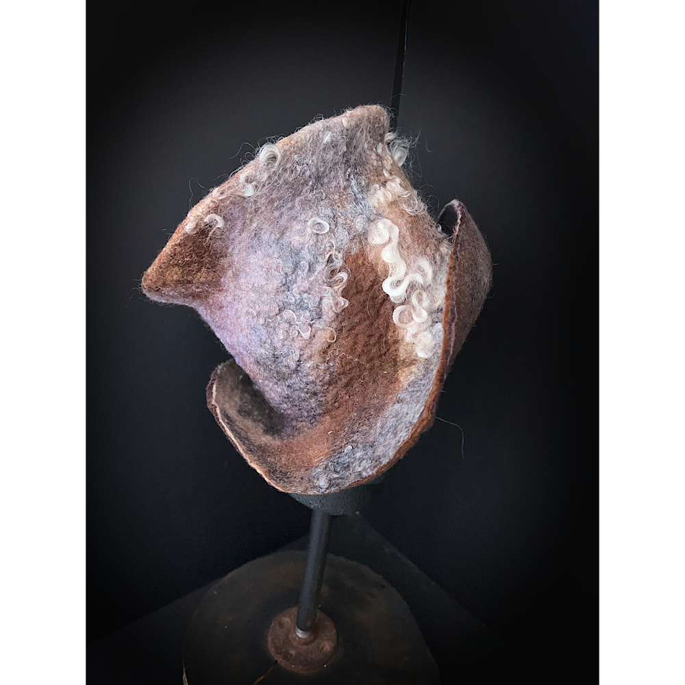 Felted top hat  - 23”