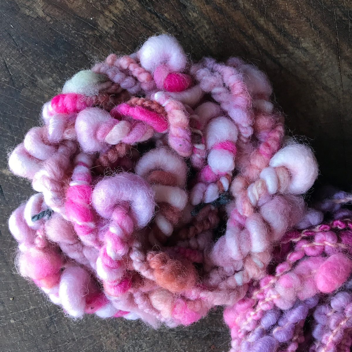 Pink duo art yarn 100g - Mynoush