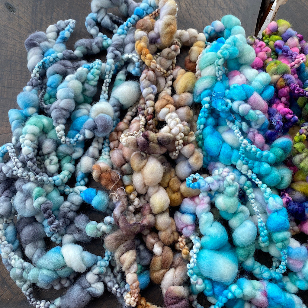 Mini art yarn assortment - weaver kit