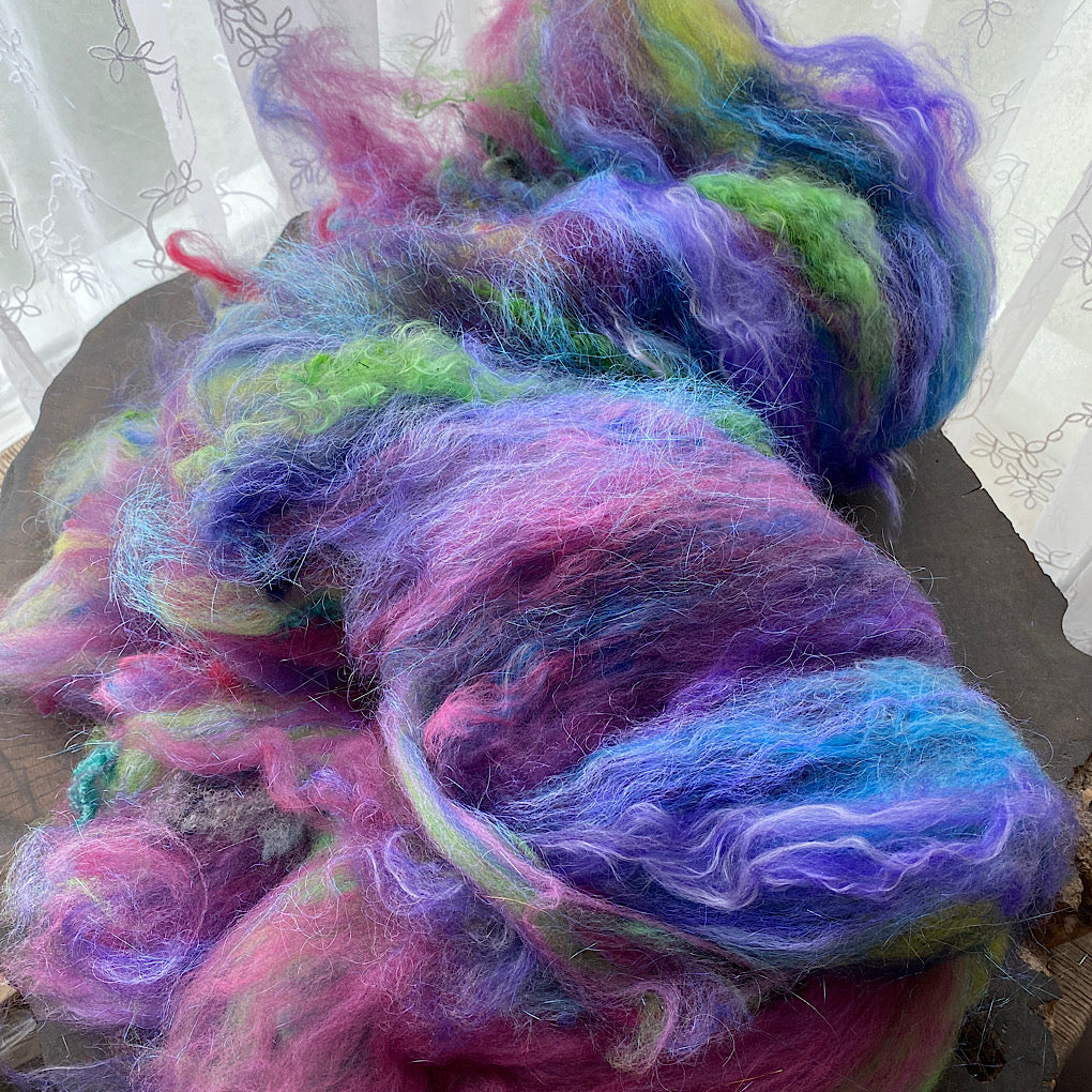 Art batt for spinning