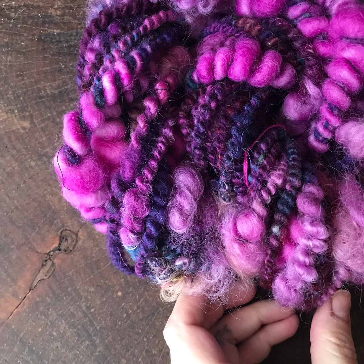 Purple art yarn 100g 20y - Mynoush