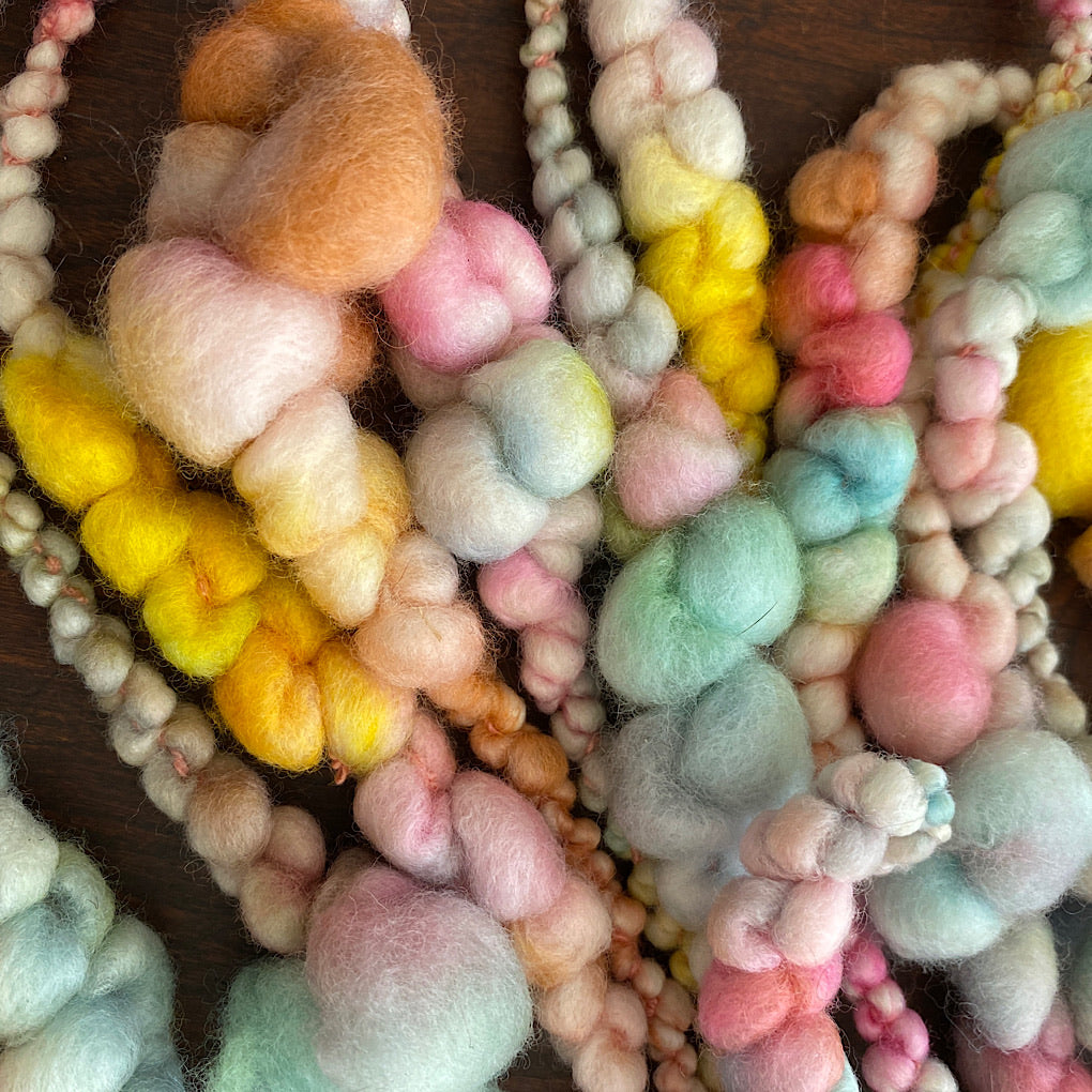 Hello sunshine Jumbo boucle Art yarn