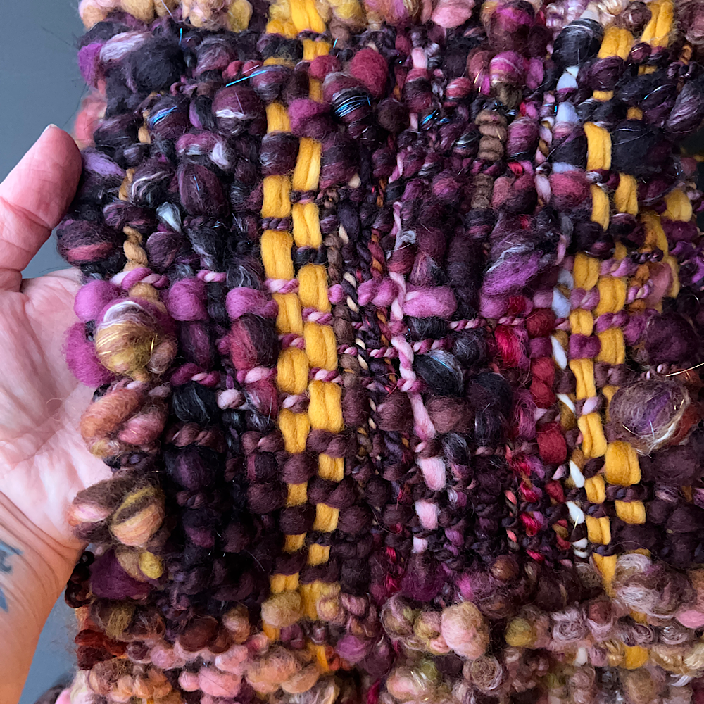 Woven scarf 94” X 8”