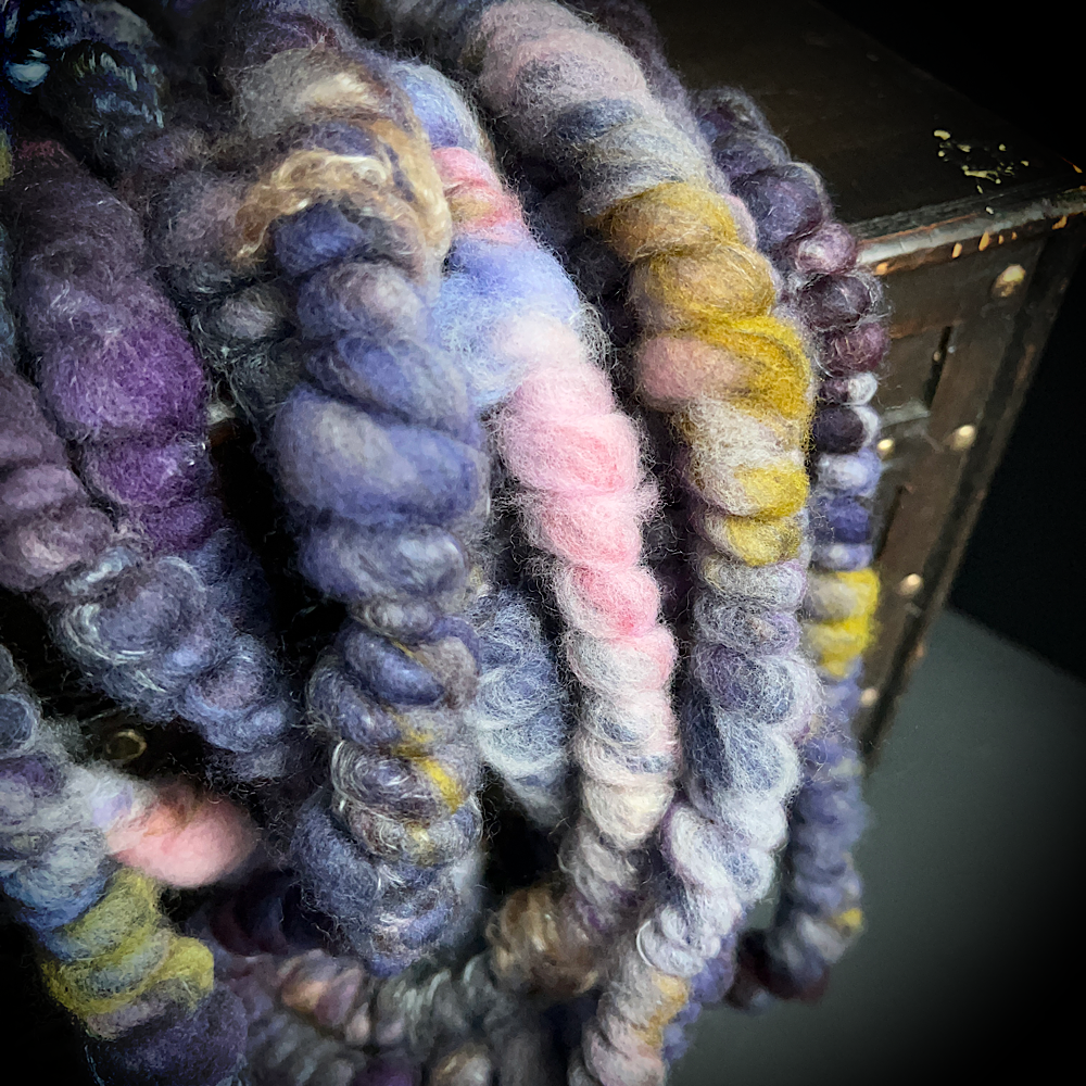 Amethyst art yarn