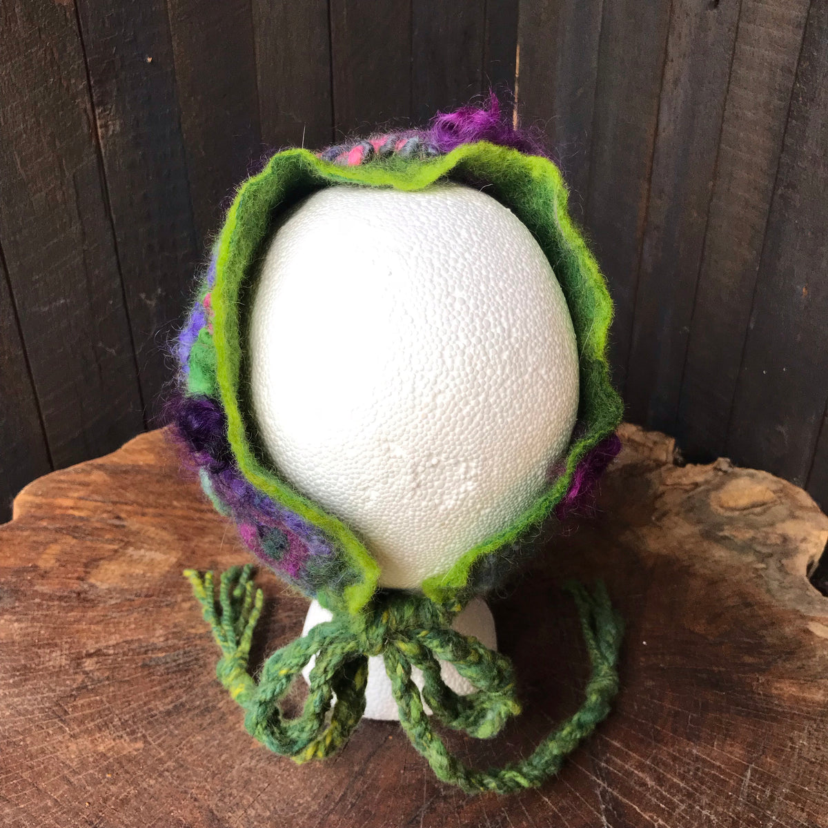 Green textured headband One size - Mynoush