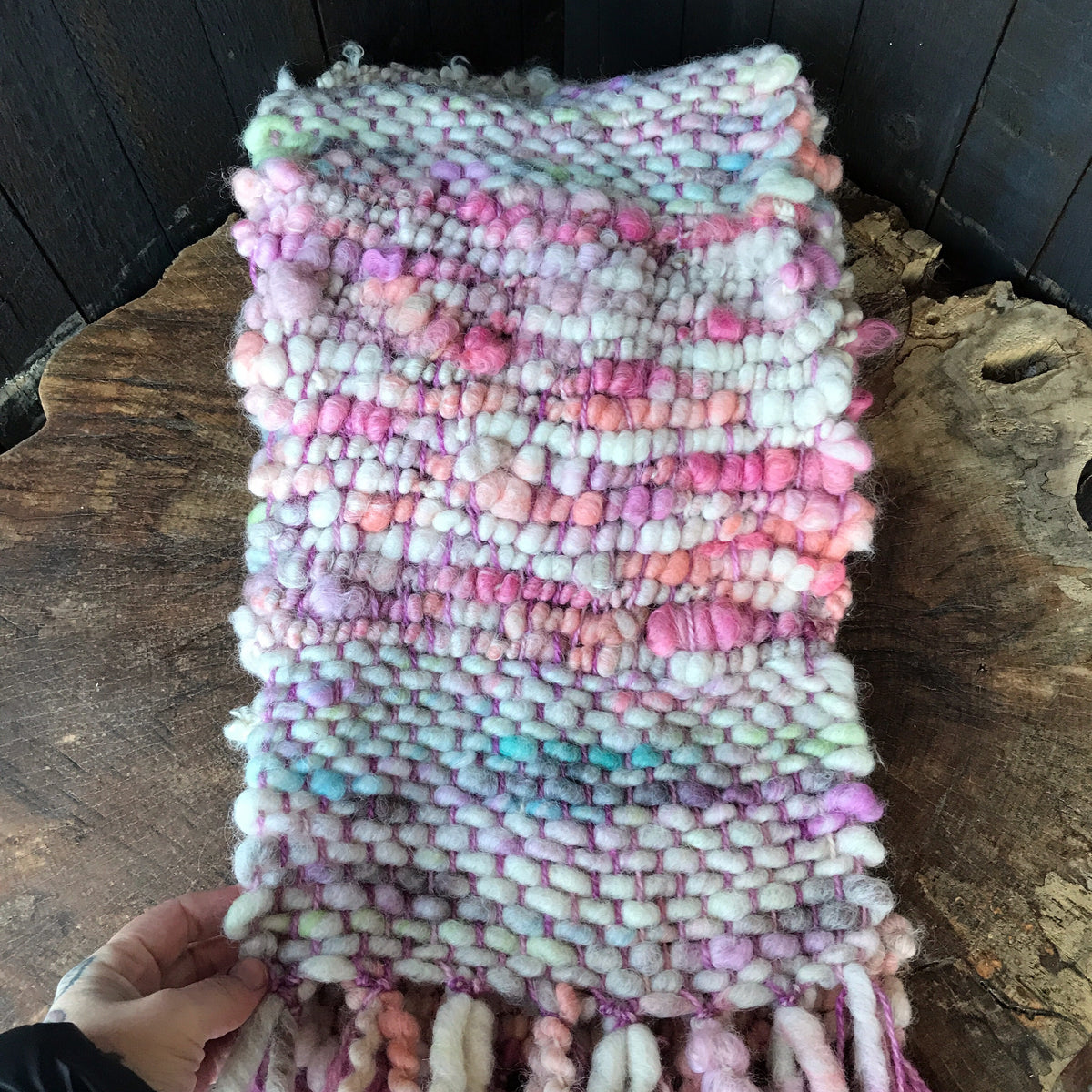 Pastel scarf 100% Wool - Foulard  100% laine pastel - Mynoush