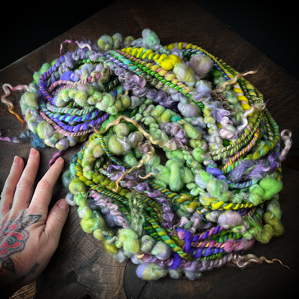 Wild Iris - signature art yarn