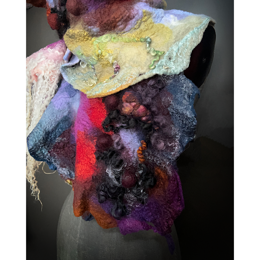 Felted scarf 2023